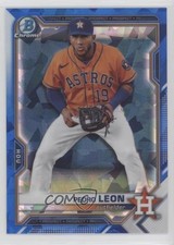 2021 Bowman Chrome Draft Sapphire Edition Pedro Leon #BDC-92 02fz