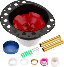 Freestanding Tub Drain Rough-In Kit, Bathtub Drain Kit with PVC Plastic Adapter