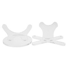 1 Set Baseball Bat Holder: Clear Acrylic Bat Stand for Desktop &ndash; Horizontal