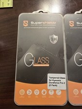 Supershieldz Tempered Glass Screen Protector, 2-Pack, Kyocera DuraForce Pro 2