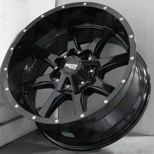 18x9 Gloss Black Wheels Moto Metal MO970 6x135/6x5.5/6x139.7 18 (Set of 4)  106.