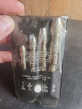 General Tools No. S-94 Pin Vises Set Of 4 0-0.187 In