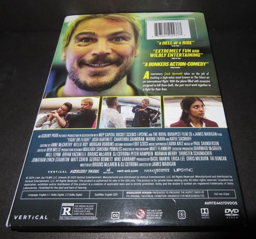 FIGHT OR FLIGHT-Hit Man Josh Hartnett's target on plane, now he's the target-DVD - Picture 2 of 10