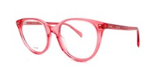 NEW CELINE CL500068 075 RED AUTHENTIC EYEGLASSES 52-20-145