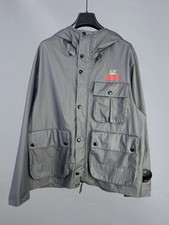 Cp Company La Mille Miglia Gore G-type Windstopper Goggle Jacket Gray Size L Euc