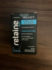 OCuSOFT Retaine MGD Ophthalmic Emulsion Single Use Container, White - 30 Count