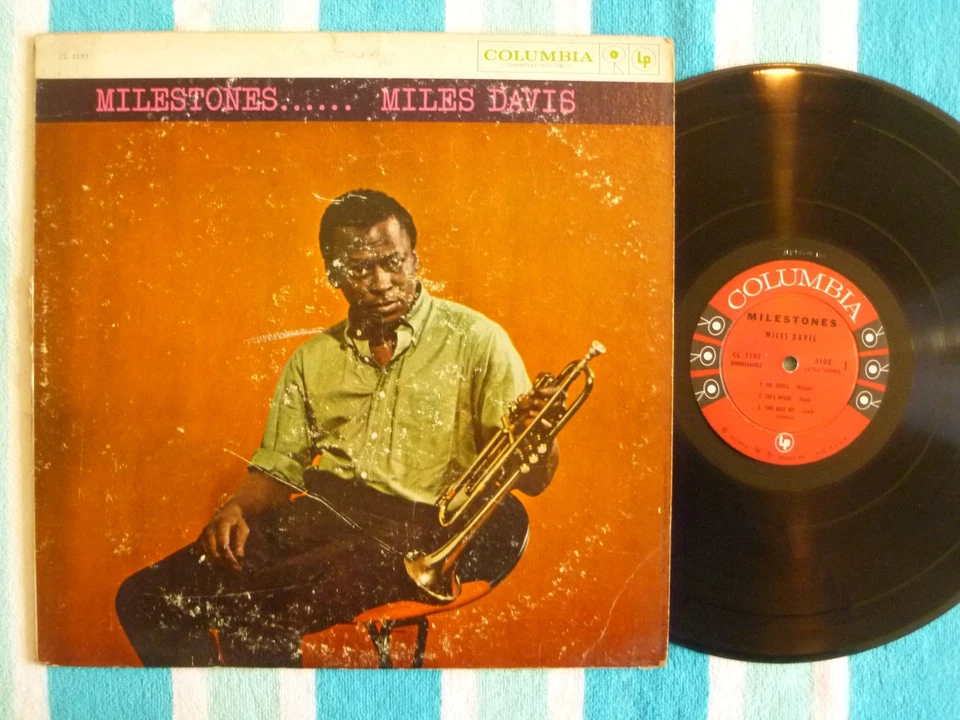 Lot of 2 MILES DAVIS LP'S Milestones (Mono) & Porgy And Bess (Stereo) JAZZ - Image 2 of 3