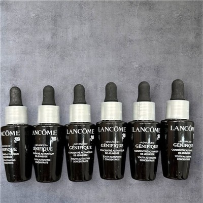 6 Lancome Advanced Genifique Youth Activating Concentrate Serum 0.28 oz/8 ml Ea