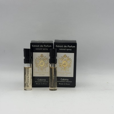 Lot of 2 Tiziana Terenzi Cabiria Extrait de Parfum 1.5ml Spray NEW!