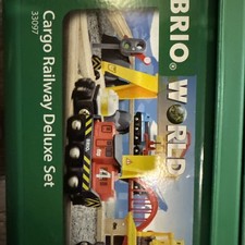BRIO 33097 Cargo Railway Deluxe Set 54 Pieces 