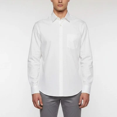 Comme des garcons White Cotton Long Sleeve TShirt S - Photo 1/4