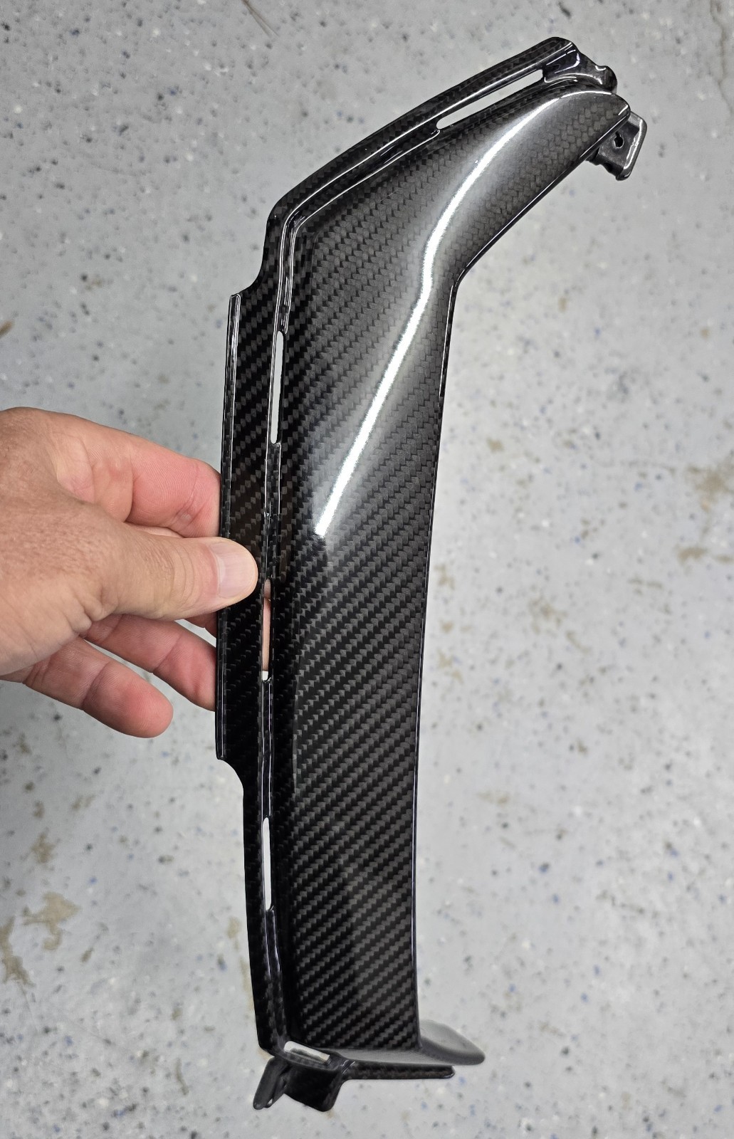 Lamborghini Urus Trim Front Bumper Splitter Side Carbon Fiber 4ML807819A