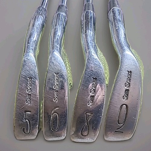 4 Wilson Sam Snead Blue Ridge RH Golf Iron Set 5,6 8 9 Matched Flex Lite Shafts - Picture 2 of 16