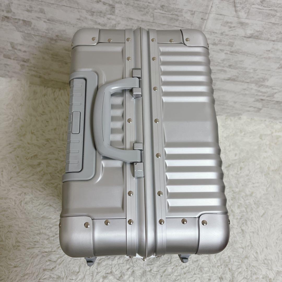 Mercedes Benz Original Aluminum Suitcase 65L Novelty Silver