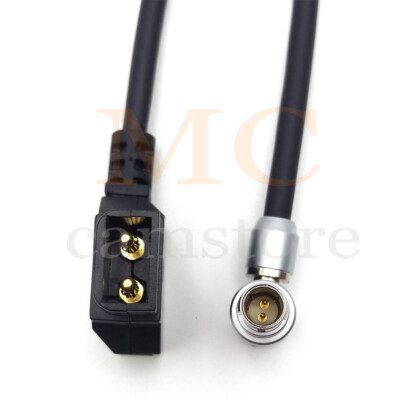 2pin Teradek Bond(cube,bolt,link) power cable, D-tap to 0B 2pin Power Cable 24''