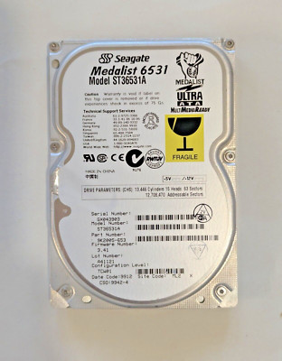Seagate Medalist 6531 6,5GB IDE Festplatte