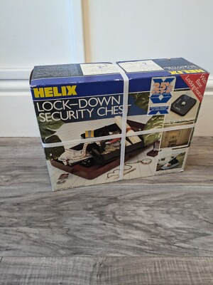 Vintage Helix Lock-Down Sicherheitstruhe - Geldtresor - Haustresor - 2 Schlüssel