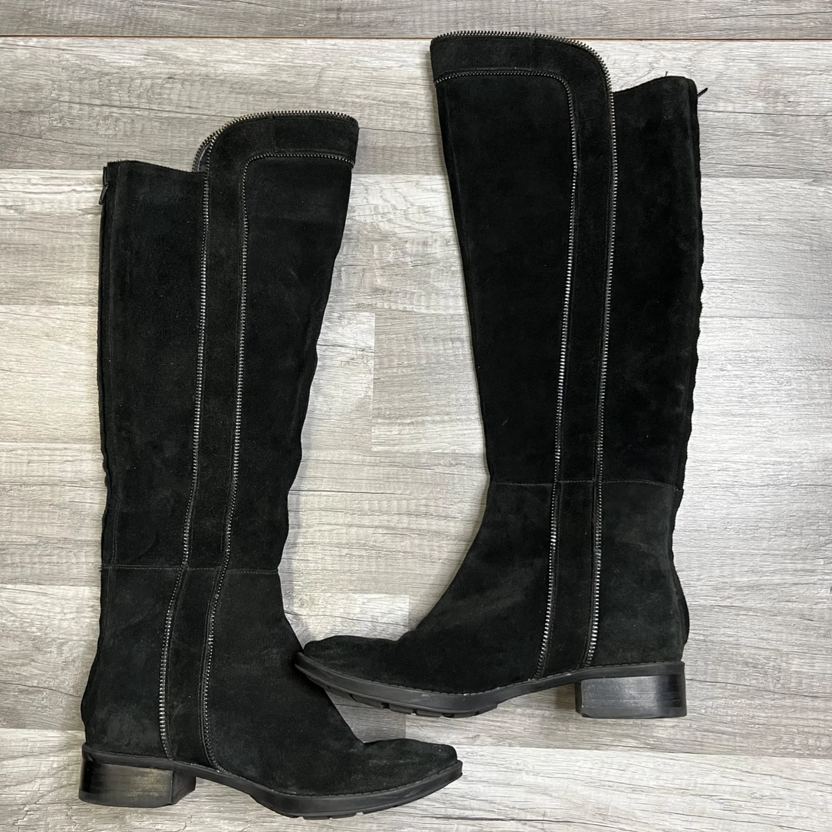Karl lagerfeld knee high deals boots