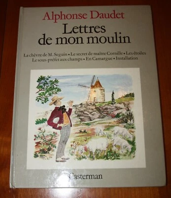 Enfants DAUDET Lettres de mon Moulin ill. Janicotte CASTERMAN Album géant 1976 - Photo 1/3