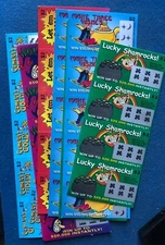 48 Gag or Prank Scratch-Off Lottery Tickets All Winners! See Pics