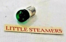 1447 LED GREEN AMERICAN FLYER ACCESORY  BULB  SCREW AC  18 VOLT 1447 GREEN LED