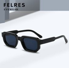 Square Small Frame Sunglasses For Women Men 70s Retro Outdoor Glasses UV400