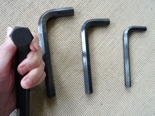 Set of FOUR Vintage Heavy Duty Draper No 4567 Hexagonal Allen Keys (Imperial) - Picture 7 of 11