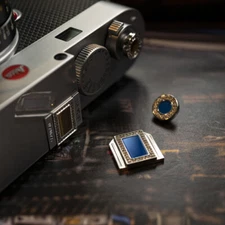 Camera Release Button Hot Shoe Cover Sets Gemstone Fit For Sony Leica Fujifilm