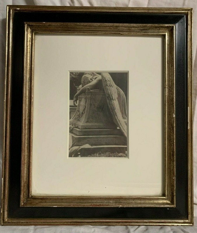 Photo Angel Draped on Tombstone Photo by Leslie Bellsey