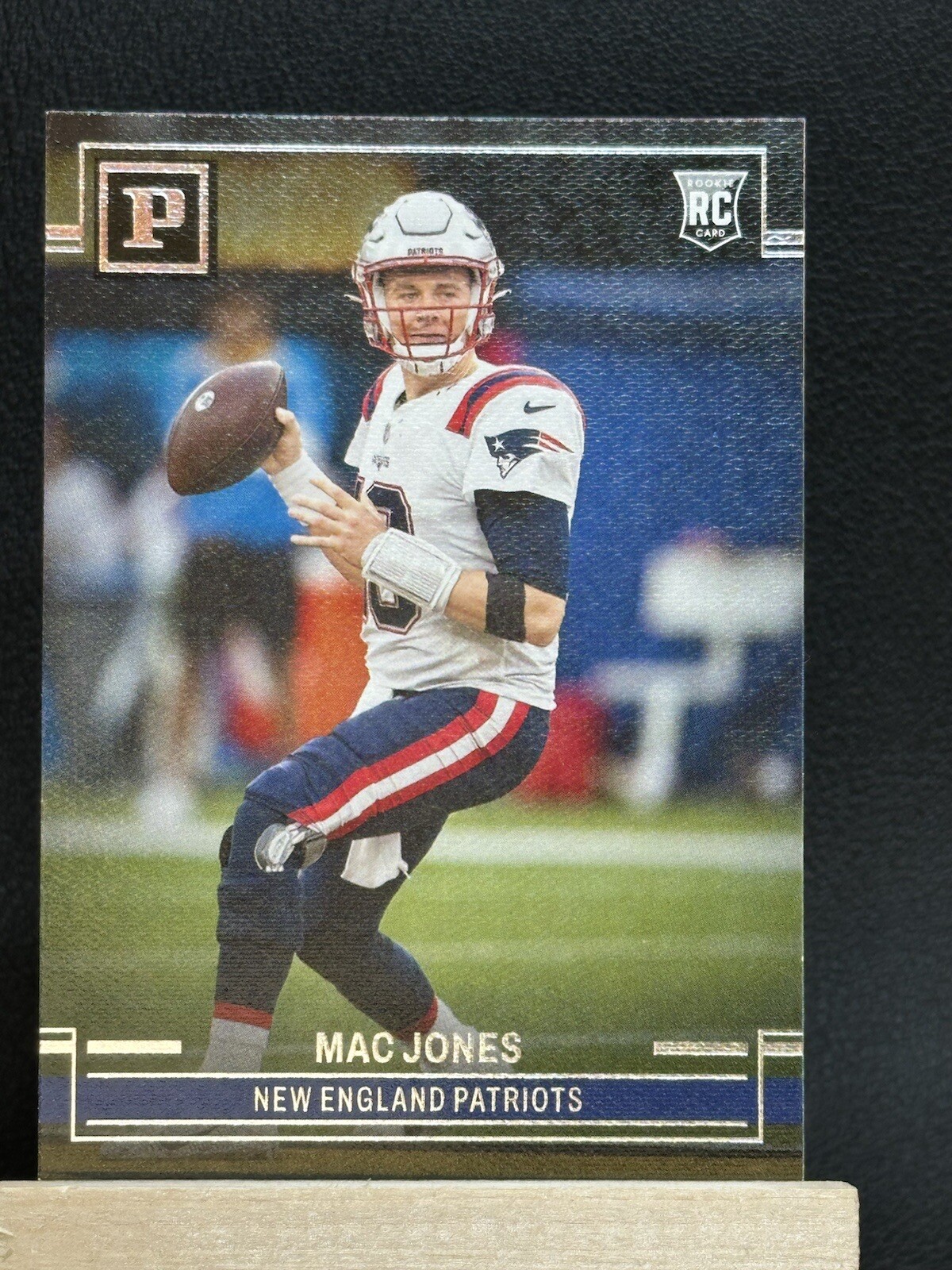 Mac Jones RC ROOKIE! 2021 Panini Chronicles Panini #PA-5 Patriots Canvas