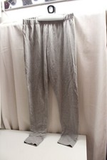 GIRLS KIDS CHILDRENS PLAIN COTTON FULL LENGTH LEGGINGS Heather Gray Size 10-12 M