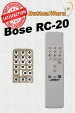 Bose RC-20  BUTTON REPAIR KIT  Lifestyle System Remote Control RC20