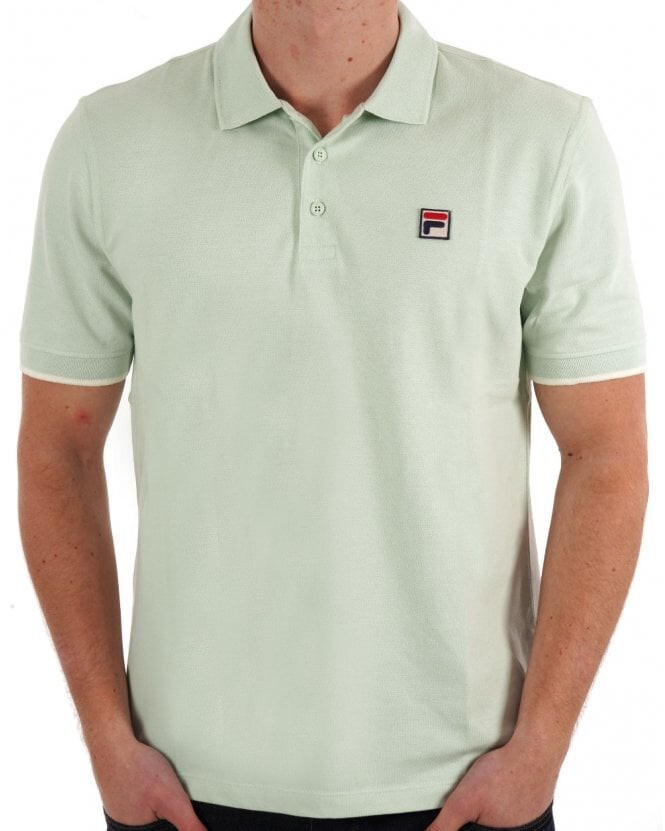 Polo Shirt Fila Uomo Cotone T Shirt Golf Vintage Maniche Corta Top Tennis Personalizzato