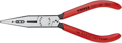 KNIPEX Tools - 4-in-1 Electricians' Pliers, Metric Wire (1301160SB)