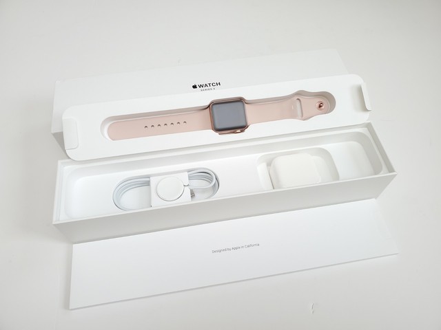 apple watch serie 3 38 mm rose