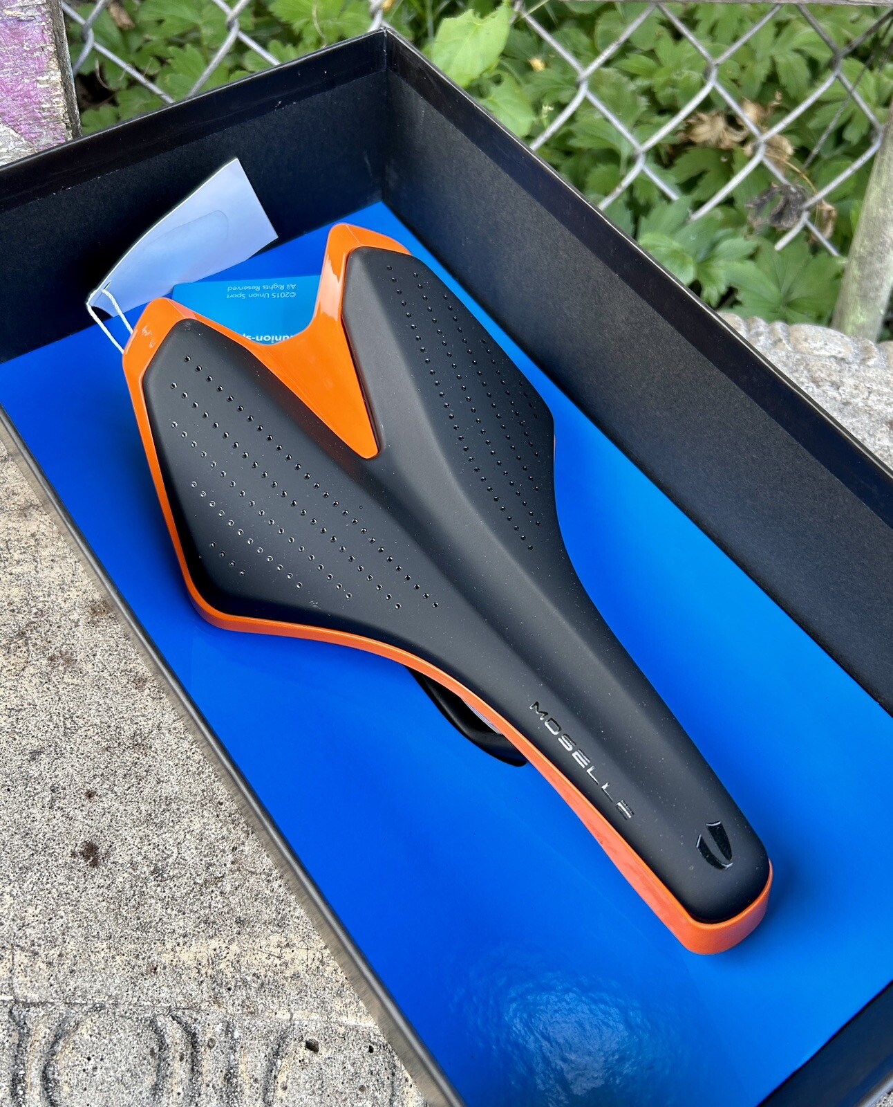 Union Sport Saddle Moselle RDSE Orange 142mm Carbon Race Bike Tri TT Road Fixie