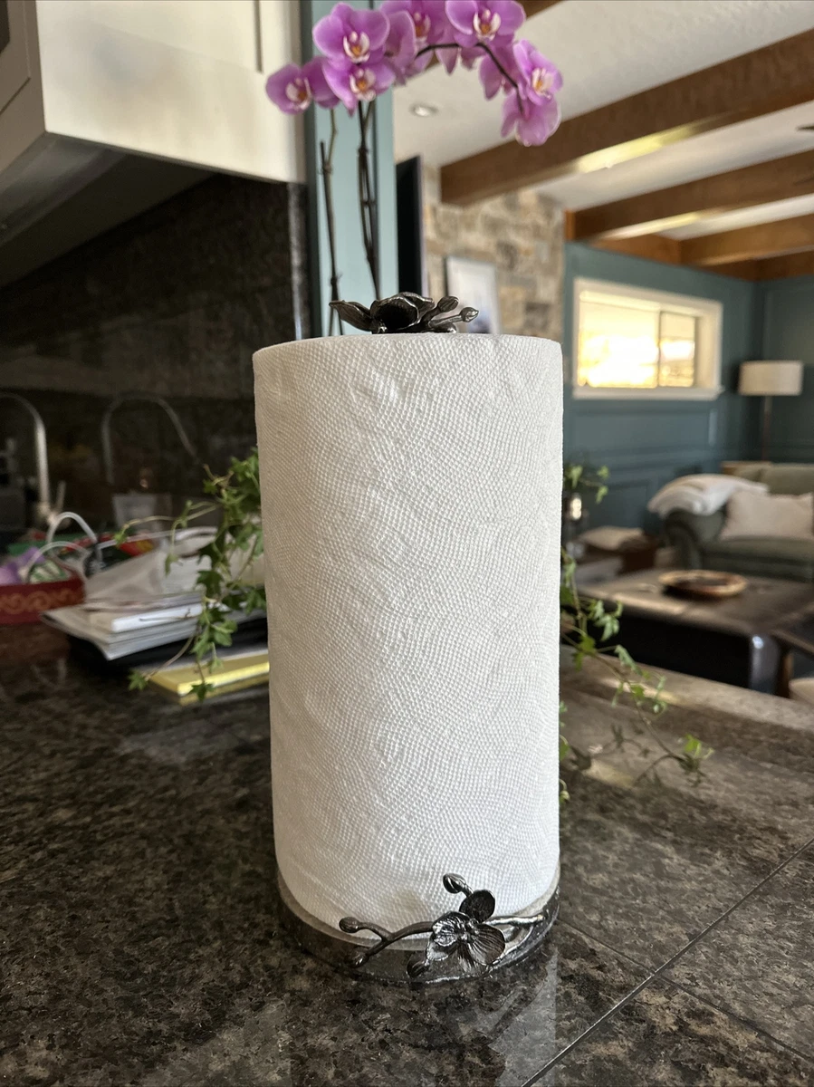 Silver Paper Towel Holder