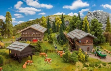 Faller 190139 HO scale 1:87 Kit of Alpine village Promotional-Set - NEW 2023