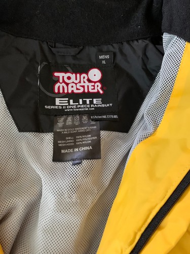 Tourmaster Elite Series II One Piece Motorcycle Riding Rain Suit Mens XL - Photo 2 sur 2