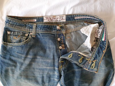 Jeans Jacob Cohen Herren 35 Gr. W35 Blau Bundweite ca. 88 cm Zustand Top
