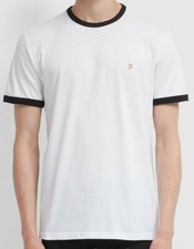 Image of Farah Groves Ringer T-Shirt Mens Size XS