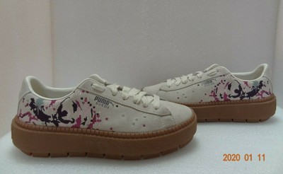 puma suede off white