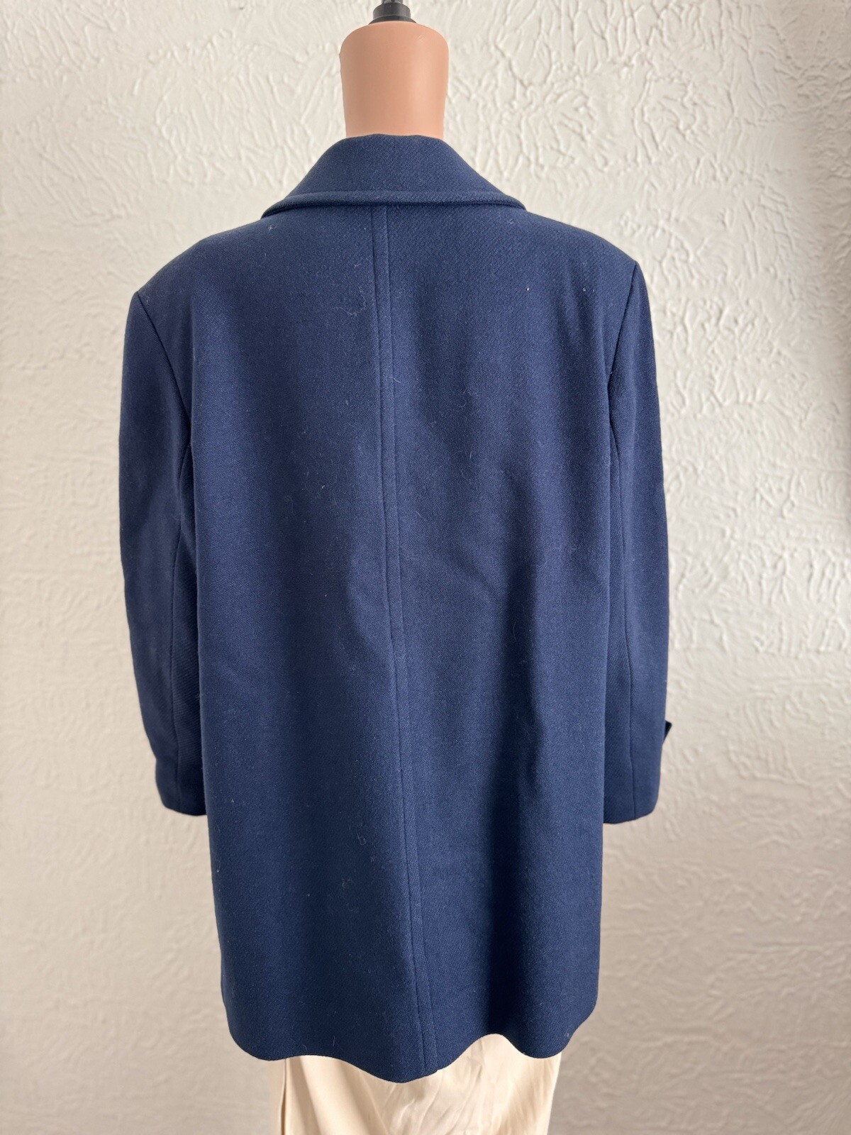 Pendleton Vintage Virgin Wool Double Breasted Nav… - image 4