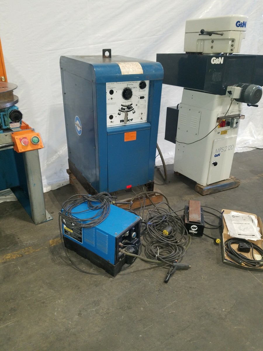 Miller Syncrowave 180 SD Tig Welder with Coolmate Chiller