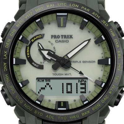 CASIO PRO TREK PRW-61LD-3JF Climber Line Analog Digital Men's