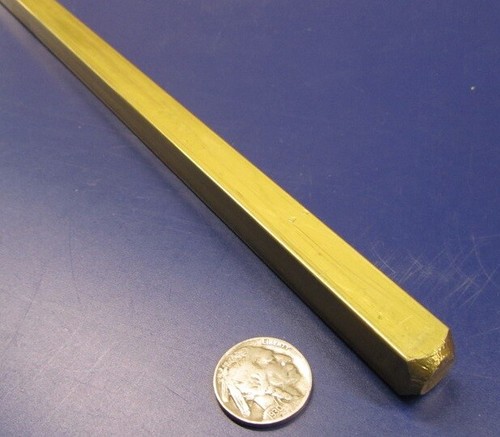 360 Brass Square Bar 1/2" Thick x 1/2" Wide x 36.0" Length - Picture 3 of 15