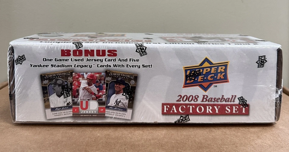 2008 Upper Deck棒球工厂套装系列1和2全套506卡(密封) — 第 3/4 张图片