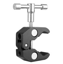 Super Crab C Clamp with 1/4" 3/8" Inch Camera Mount Crab Clamp