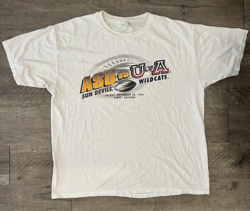 1997 Champion Arizona State University vs University Of Arizona Football Shirt