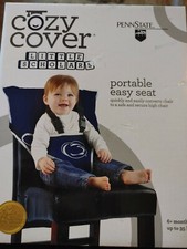 Penn State Nitney Lions Cozy Covers Portable Baby Easy Seat Highchair 6 mths